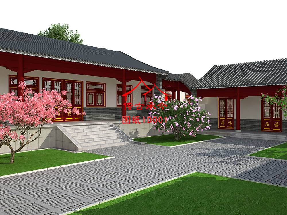 農(nóng)家樂效果圖