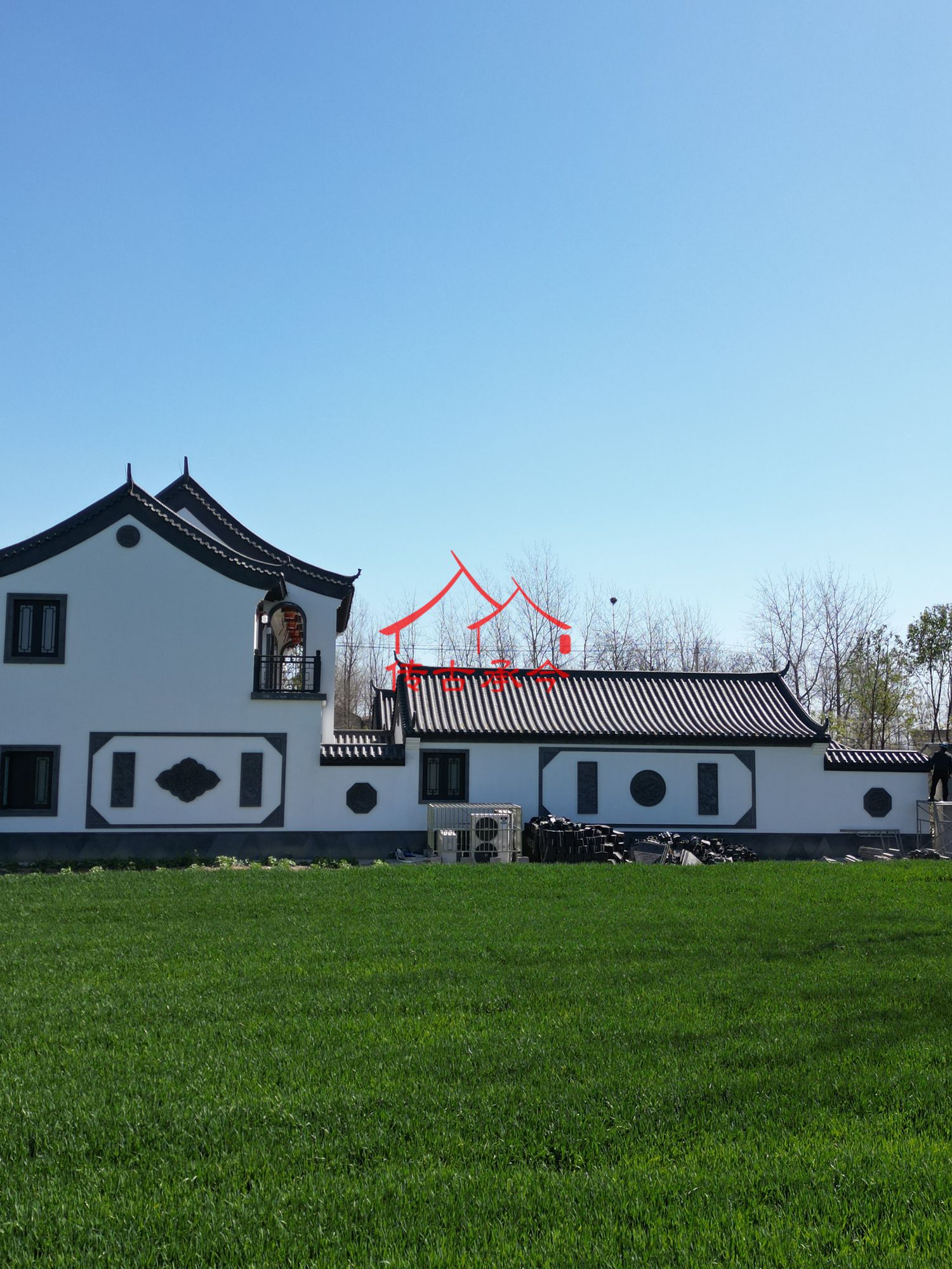 三合院的外立面實(shí)景