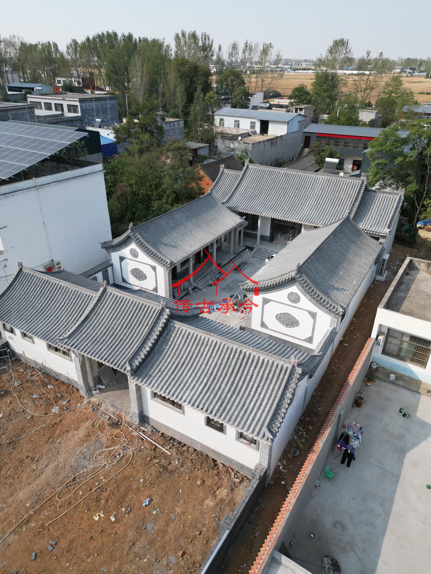 建設中的四合院