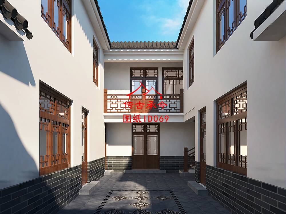 15萬農(nóng)村小型三合院
