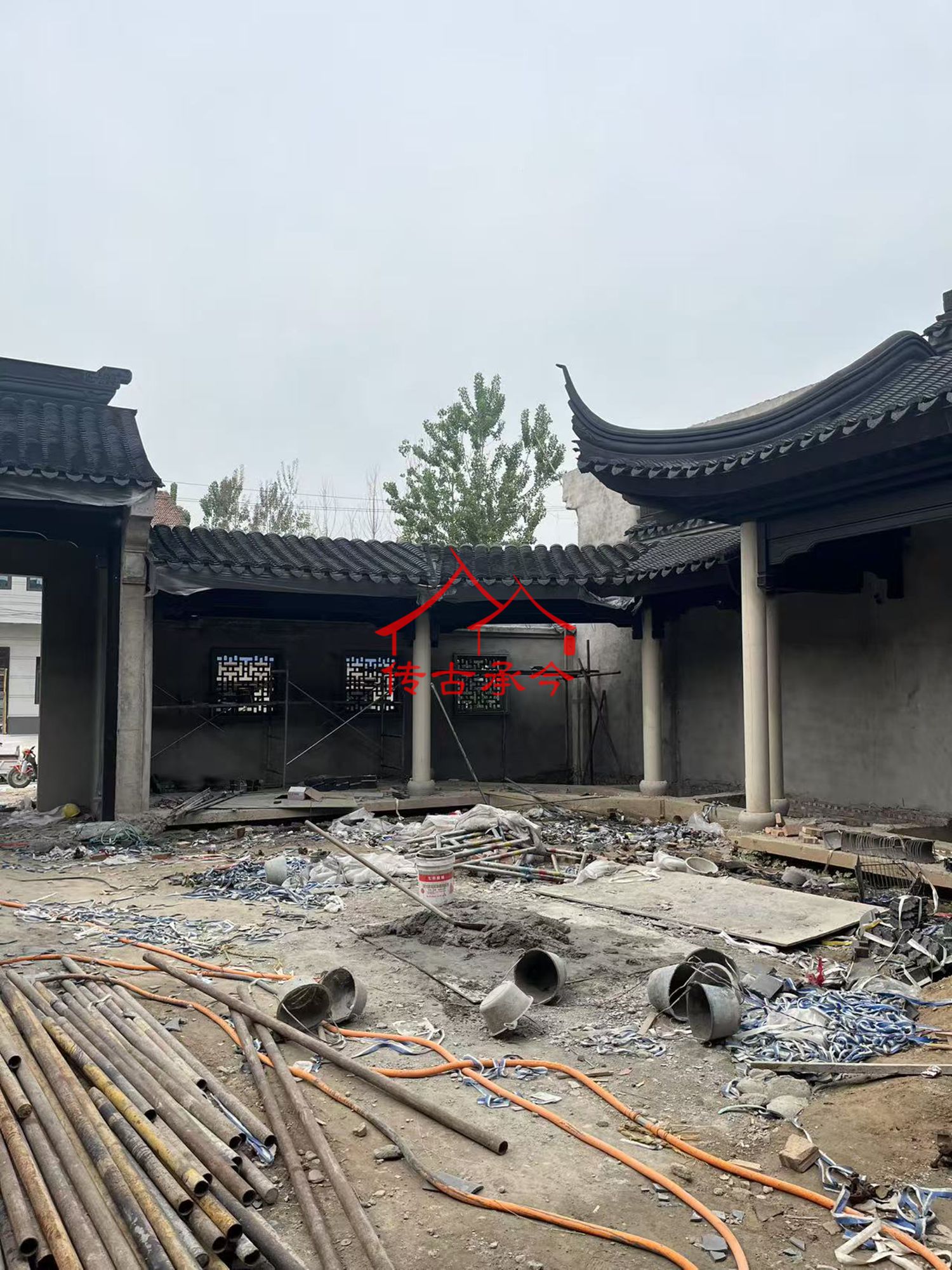 建設(shè)中的蘇派合院