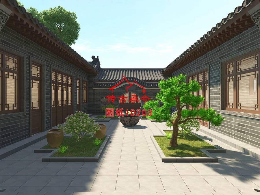 農(nóng)村自建房合院