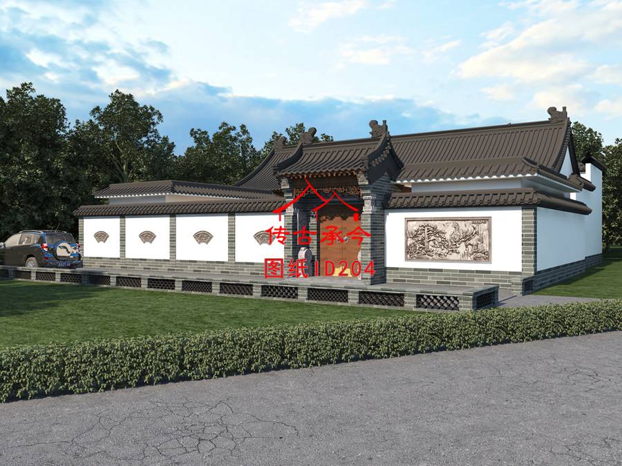 50萬農(nóng)村小型三合院
