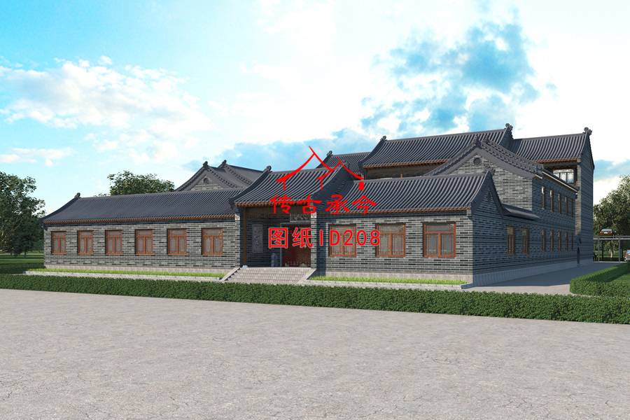 北京四合院圖紙?jiān)O(shè)計(jì)大全圖片
