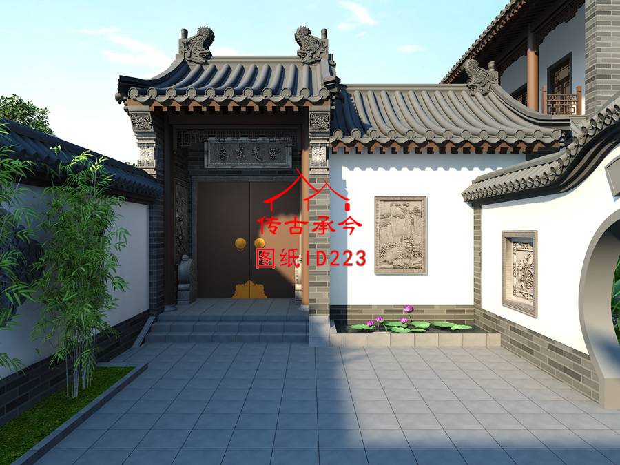 門樓設(shè)計效果圖