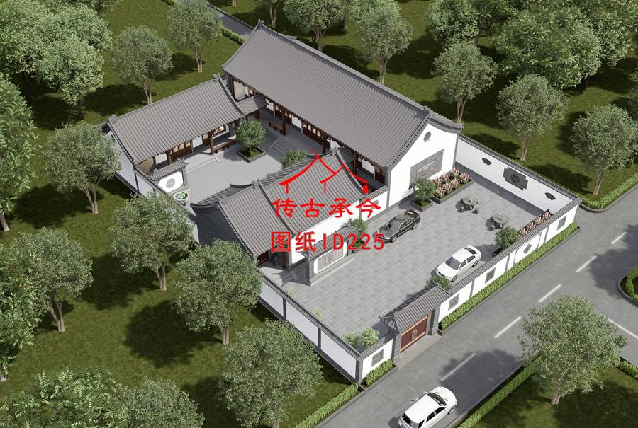 農(nóng)村小型四合院50萬左右