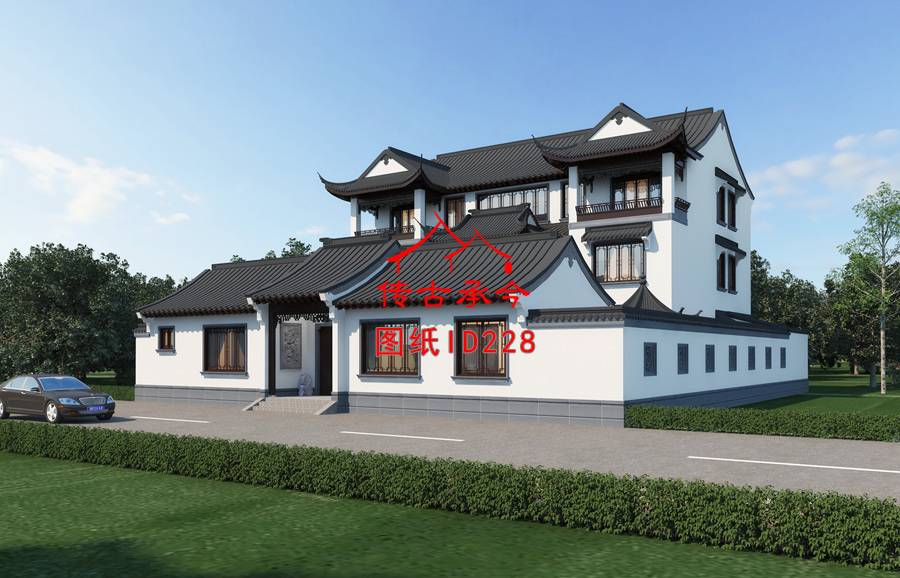 蘇式院子外觀效果圖