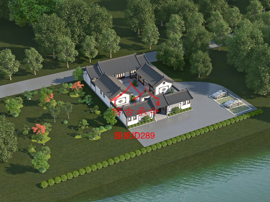 大型四合院設(shè)計(jì)效果圖