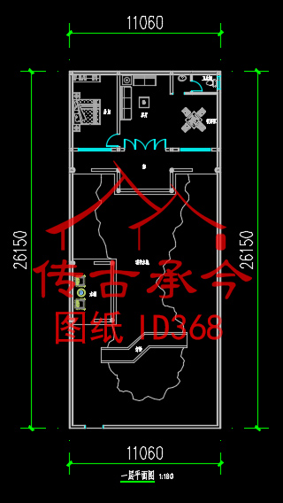 蘇派庭院平面布局圖