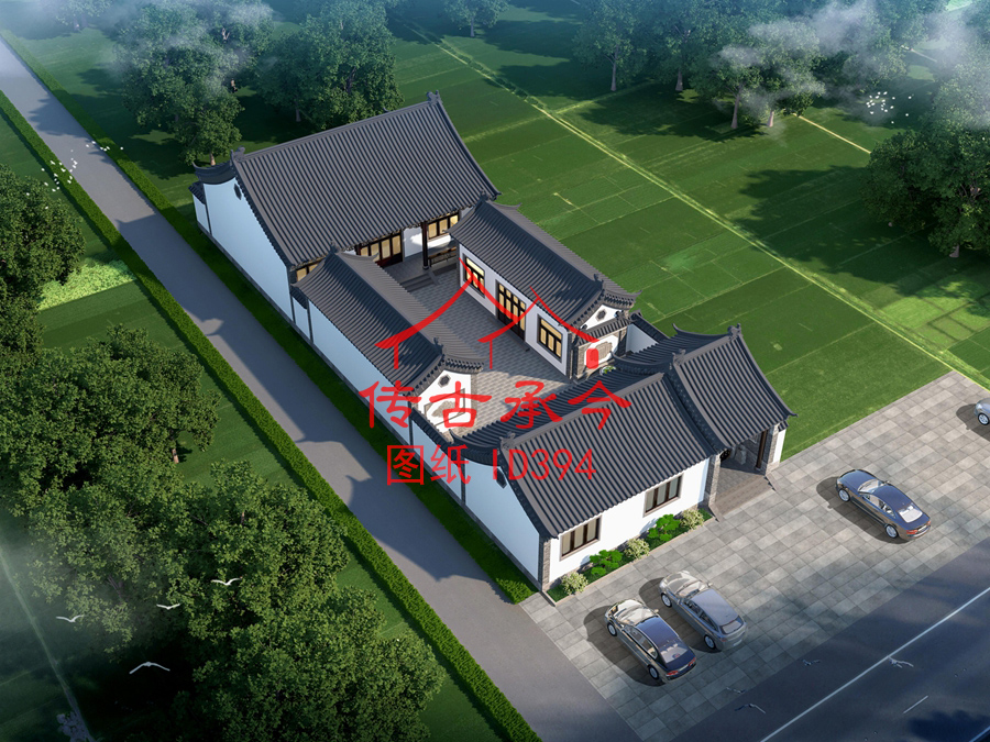 四合院一層設(shè)計(jì)圖及效果圖 