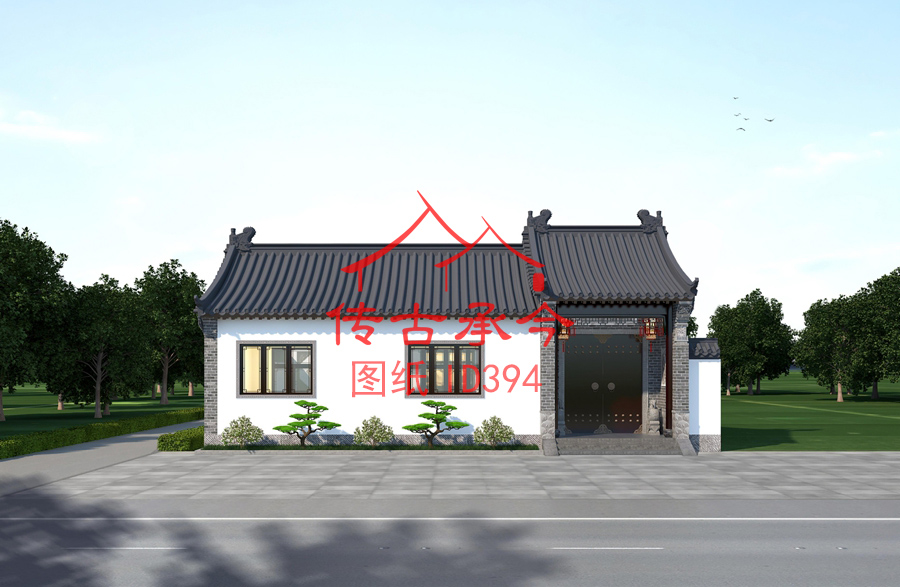 農(nóng)村小型四合院50萬(wàn)左右 