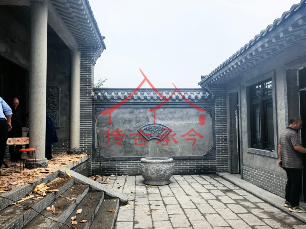 四合院設(shè)計施工圖紙